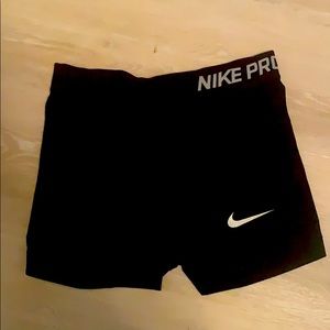 Black Nike Pro Shorts